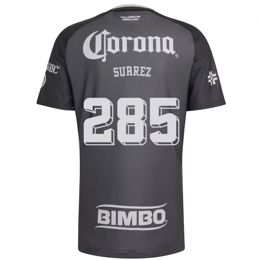 Danxen Mujer Camiseta Irwin Suárez #285 Gris Blanco Negro 2ª Equipación 2026/27 La Camisa