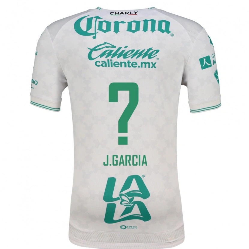 Danxen Mujer Camiseta Joel Garcia #0 Verde Claro Blanco 2ª Equipación 2026/27 La Camisa