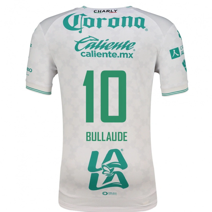 Danxen Mujer Camiseta Ezequiel Bullaude #10 Verde Claro Blanco 2ª Equipación 2026/27 La Camisa