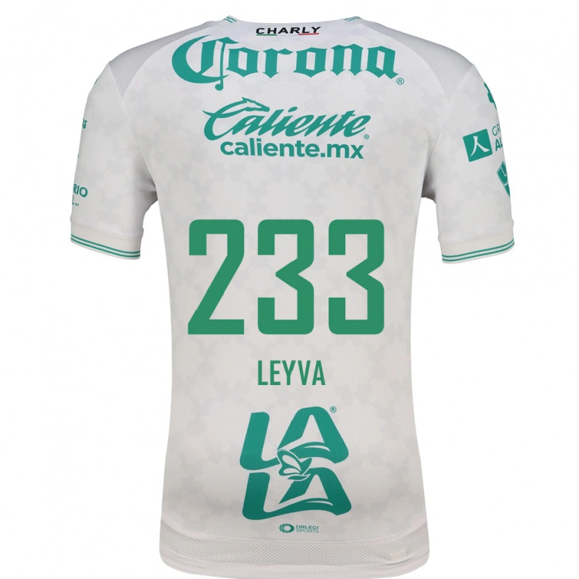 Danxen Mujer Camiseta Axel Leyva #233 Verde Claro Blanco 2ª Equipación 2026/27 La Camisa