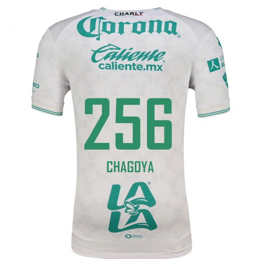 Danxen Mujer Camiseta Axel Chagoya #256 Verde Claro Blanco 2ª Equipación 2026/27 La Camisa
