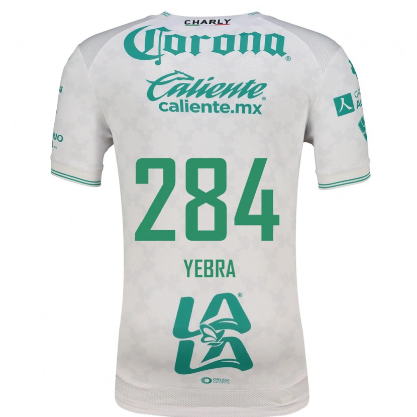 Danxen Mujer Camiseta Patricio Yebra #284 Verde Claro Blanco 2ª Equipación 2026/27 La Camisa