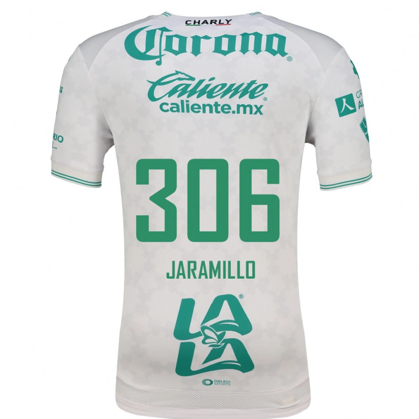 Danxen Mujer Camiseta Mario Jaramillo #306 Verde Claro Blanco 2ª Equipación 2026/27 La Camisa