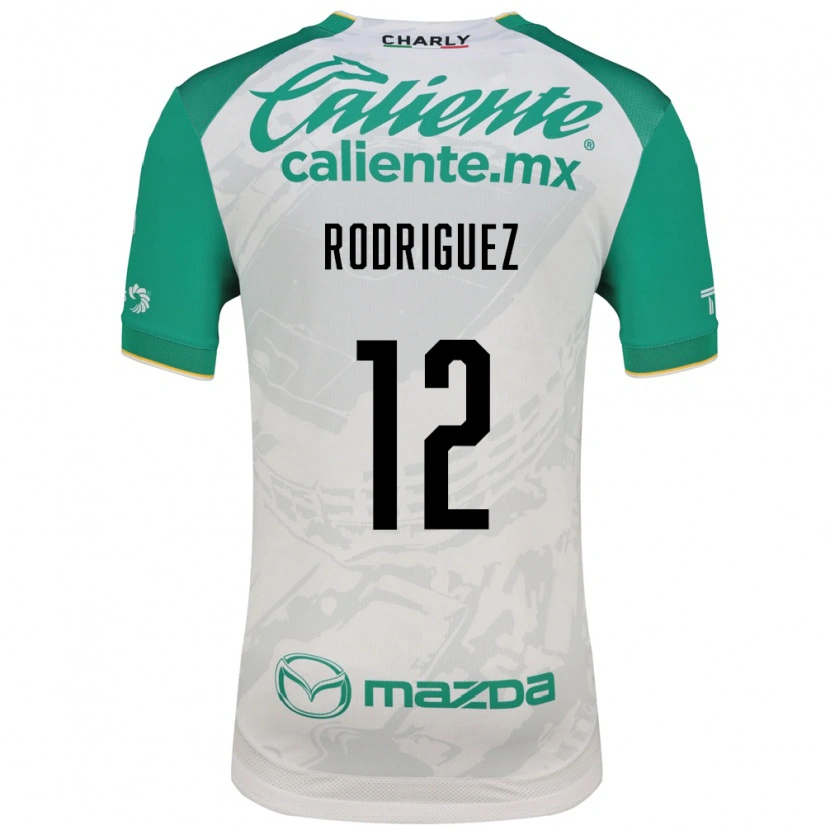 Danxen Mujer Camiseta Lixy Rodríguez #12 Verde Claro Blanco 2ª Equipación 2026/27 La Camisa
