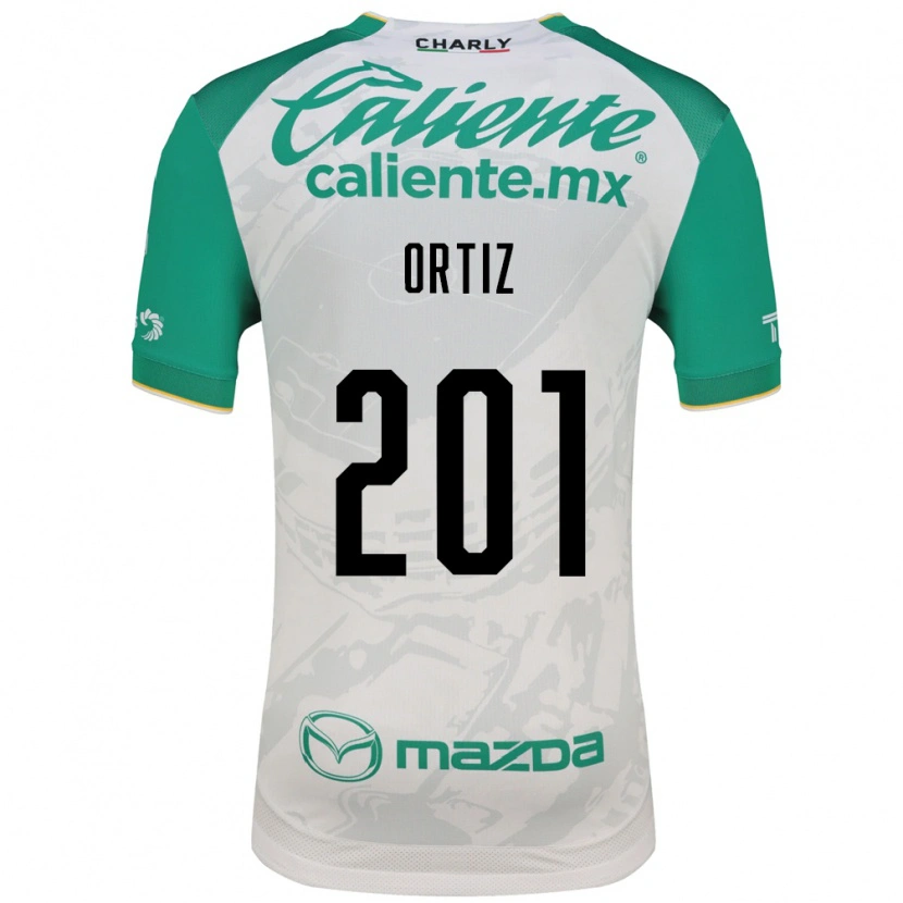 Danxen Mujer Camiseta Youssef Ortiz #201 Verde Claro Blanco 2ª Equipación 2026/27 La Camisa