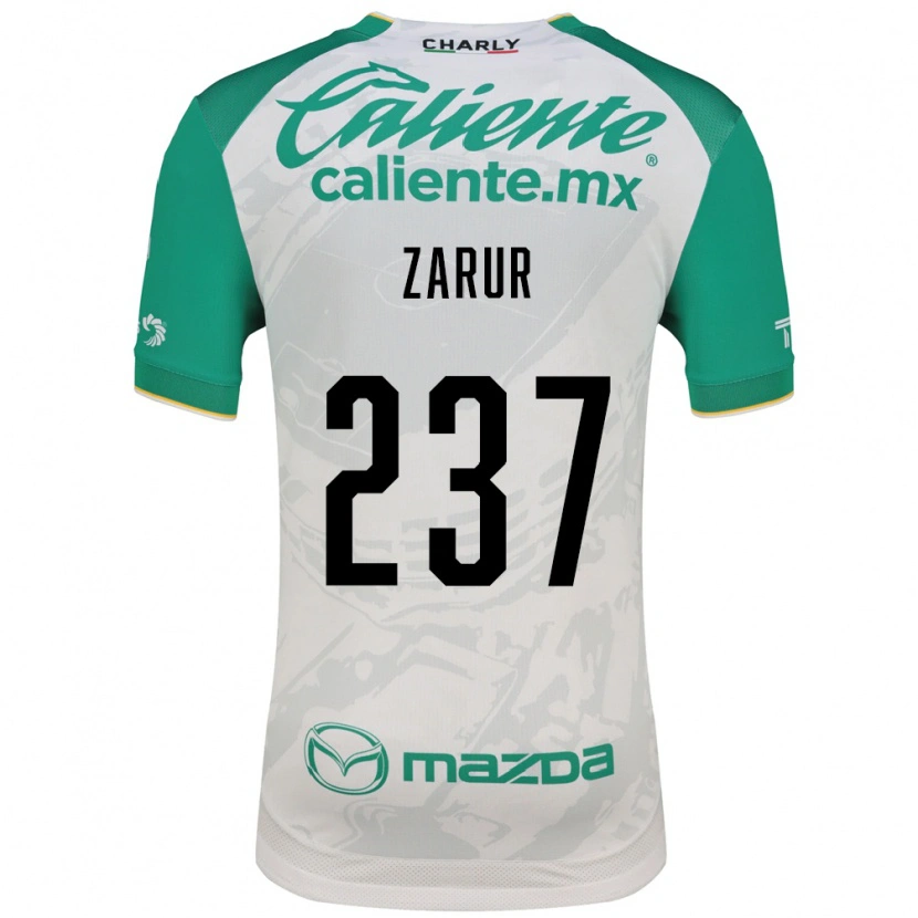 Danxen Mujer Camiseta Hassem Zarur #237 Verde Claro Blanco 2ª Equipación 2026/27 La Camisa