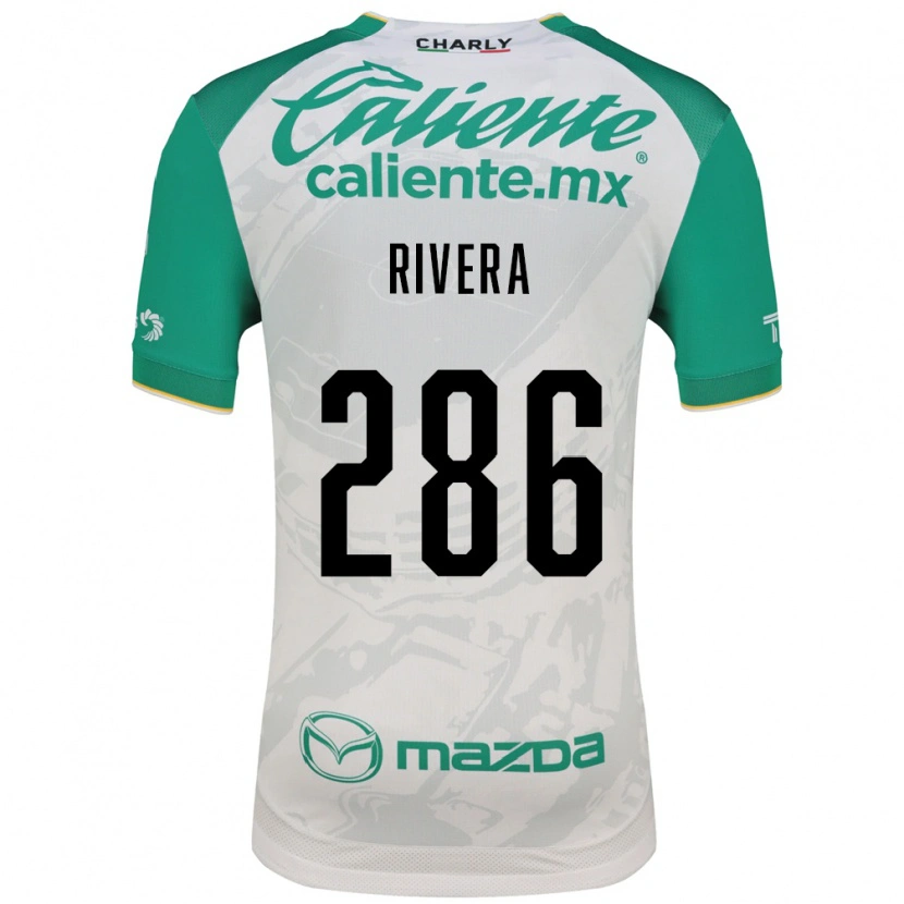 Danxen Mujer Camiseta Marcelo Rivera #286 Verde Claro Blanco 2ª Equipación 2026/27 La Camisa