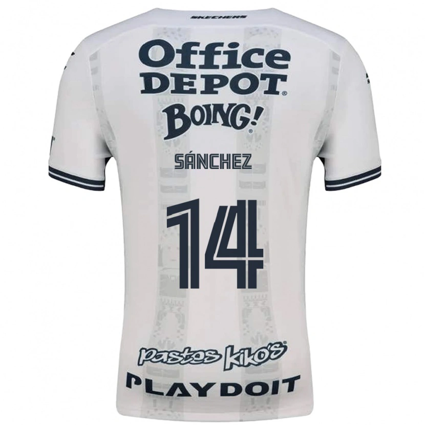 Danxen Mujer Camiseta Carlos Sánchez #14 Rojo Blanco Negro 2ª Equipación 2026/27 La Camisa