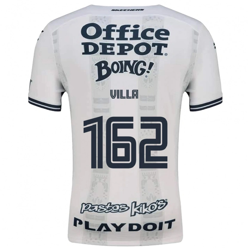 Danxen Mujer Camiseta Adrián Villa #162 Rojo Blanco Negro 2ª Equipación 2026/27 La Camisa