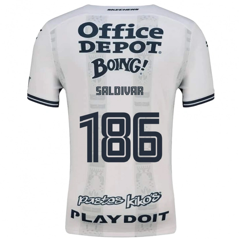 Danxen Mujer Camiseta José Saldívar #186 Rojo Blanco Negro 2ª Equipación 2026/27 La Camisa
