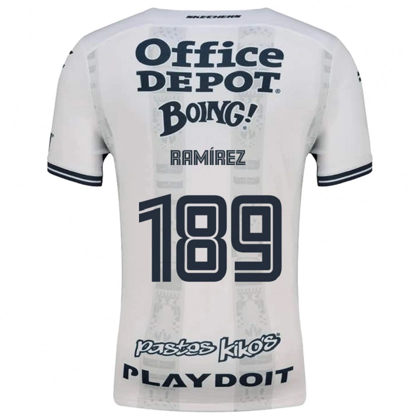 Danxen Mujer Camiseta Jonatan Ramírez #189 Rojo Blanco Negro 2ª Equipación 2026/27 La Camisa