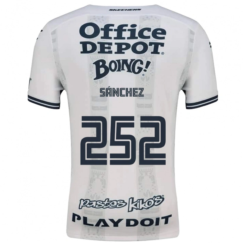 Danxen Mujer Camiseta Eliud Sánchez #252 Rojo Blanco Negro 2ª Equipación 2026/27 La Camisa