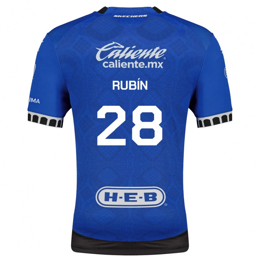 Danxen Mujer Camiseta Rubio Rubín #28 Azul Real Blanco Negro 2ª Equipación 2026/27 La Camisa