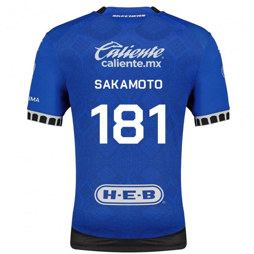 Danxen Mujer Camiseta Stellan Sakamoto #181 Azul Real Blanco Negro 2ª Equipación 2026/27 La Camisa