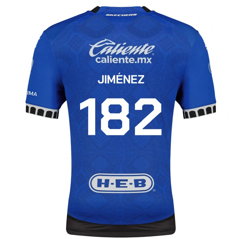 Danxen Mujer Camiseta Carlos Jiménez #182 Azul Real Blanco Negro 2ª Equipación 2026/27 La Camisa