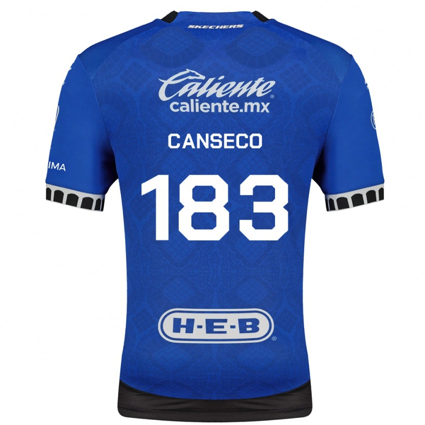 Danxen Mujer Camiseta Rodrigo Canseco #183 Azul Real Blanco Negro 2ª Equipación 2026/27 La Camisa