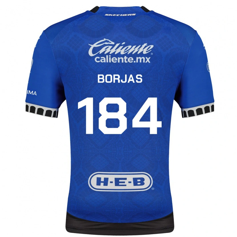 Danxen Mujer Camiseta Daniel Borjas #184 Azul Real Blanco Negro 2ª Equipación 2026/27 La Camisa