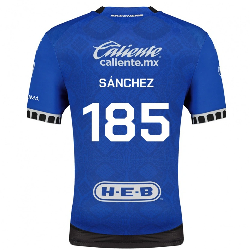 Danxen Mujer Camiseta Saúl Sánchez #185 Azul Real Blanco Negro 2ª Equipación 2026/27 La Camisa