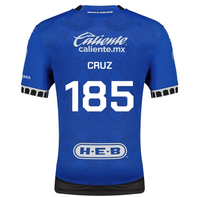 Danxen Mujer Camiseta Axel Cruz #185 Azul Real Blanco Negro 2ª Equipación 2026/27 La Camisa