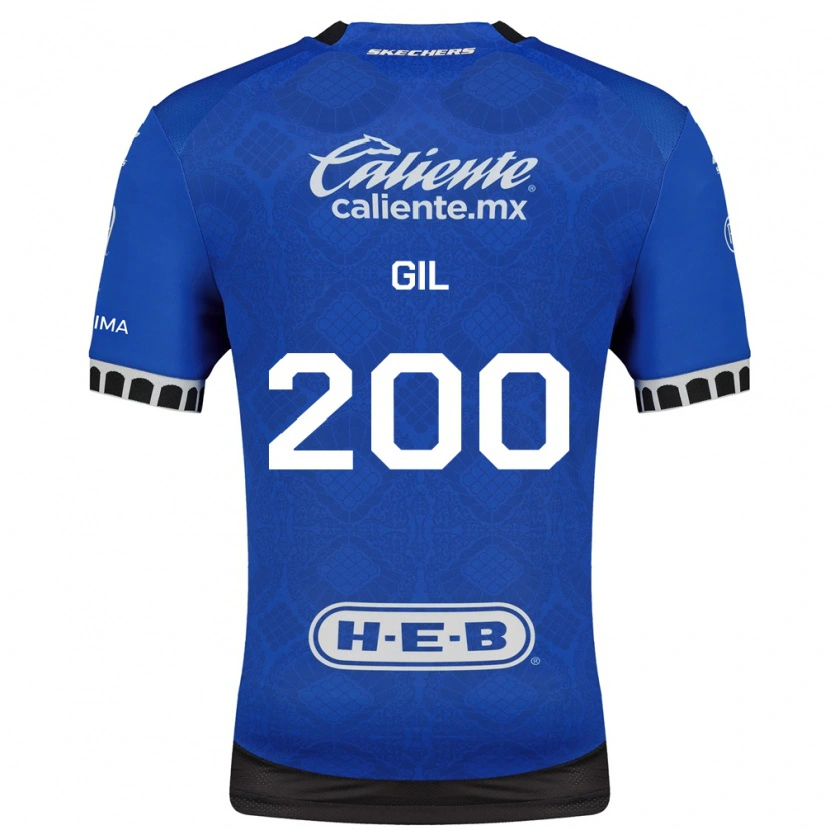 Danxen Mujer Camiseta Gerardo Gil #200 Azul Real Blanco Negro 2ª Equipación 2026/27 La Camisa