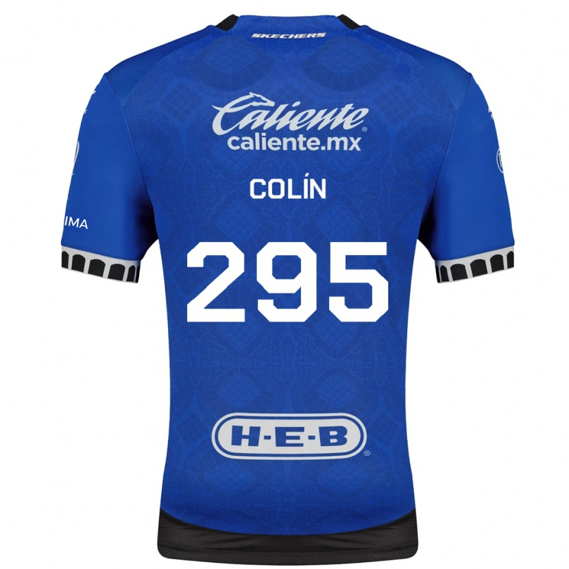 Danxen Mujer Camiseta Osvaldo Colín #295 Azul Real Blanco Negro 2ª Equipación 2026/27 La Camisa