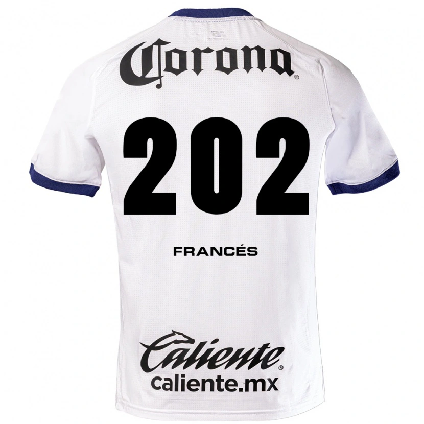 Danxen Mujer Camiseta Lenin Francés #202 Blanco Azul Negro 2ª Equipación 2026/27 La Camisa