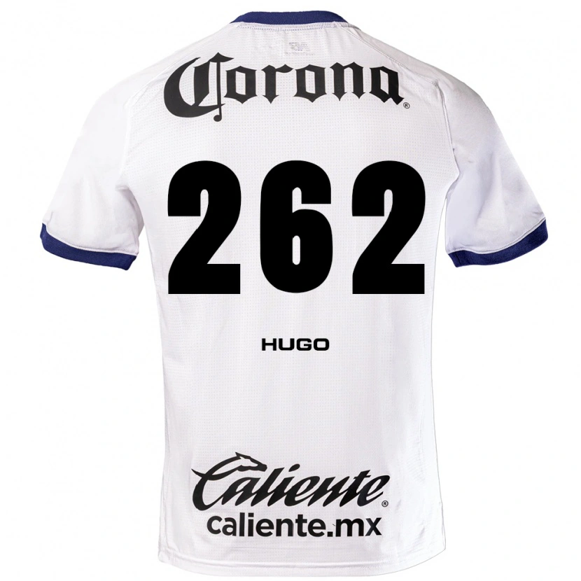 Danxen Mujer Camiseta Hugo Maximiliano González #262 Blanco Azul Negro 2ª Equipación 2026/27 La Camisa