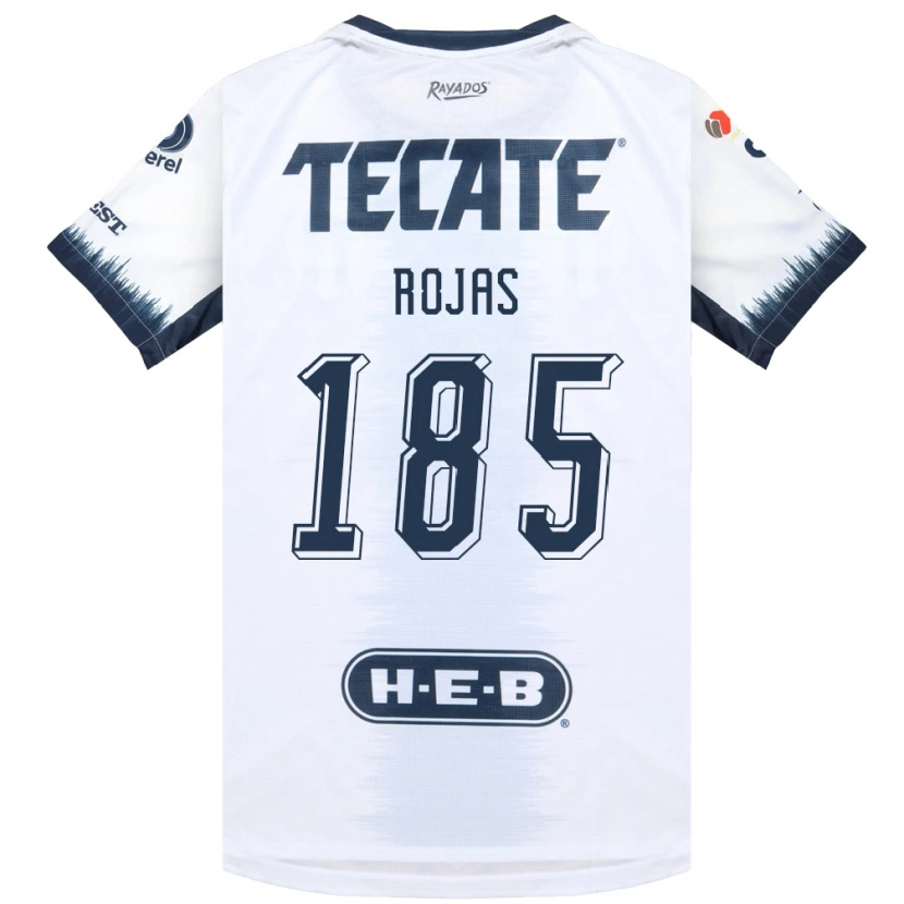 Danxen Mujer Camiseta Allen Rojas #185 Blanco Azul Tinta Rojo 2ª Equipación 2026/27 La Camisa