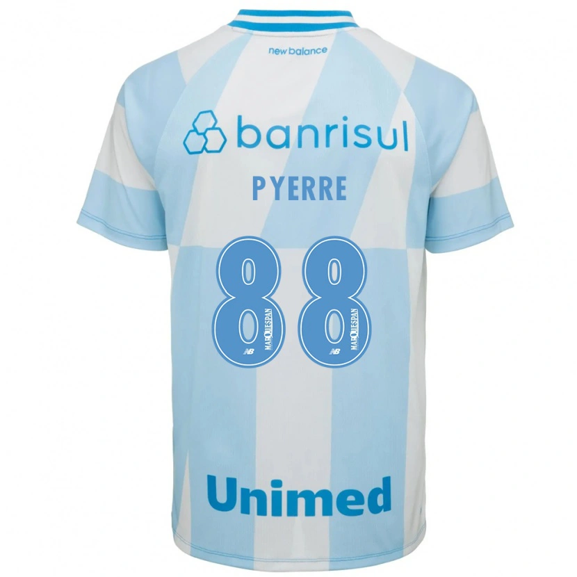 Danxen Mujer Camiseta Jean Pyerre #88 Azul Claro Blanco 2ª Equipación 2026/27 La Camisa