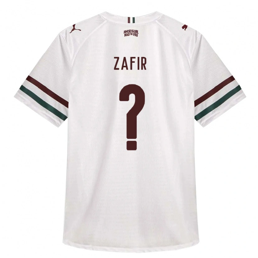 Danxen Mujer Camiseta Zafir Morais Ayan #0 Blanco Verde Borgoña 2ª Equipación 2026/27 La Camisa