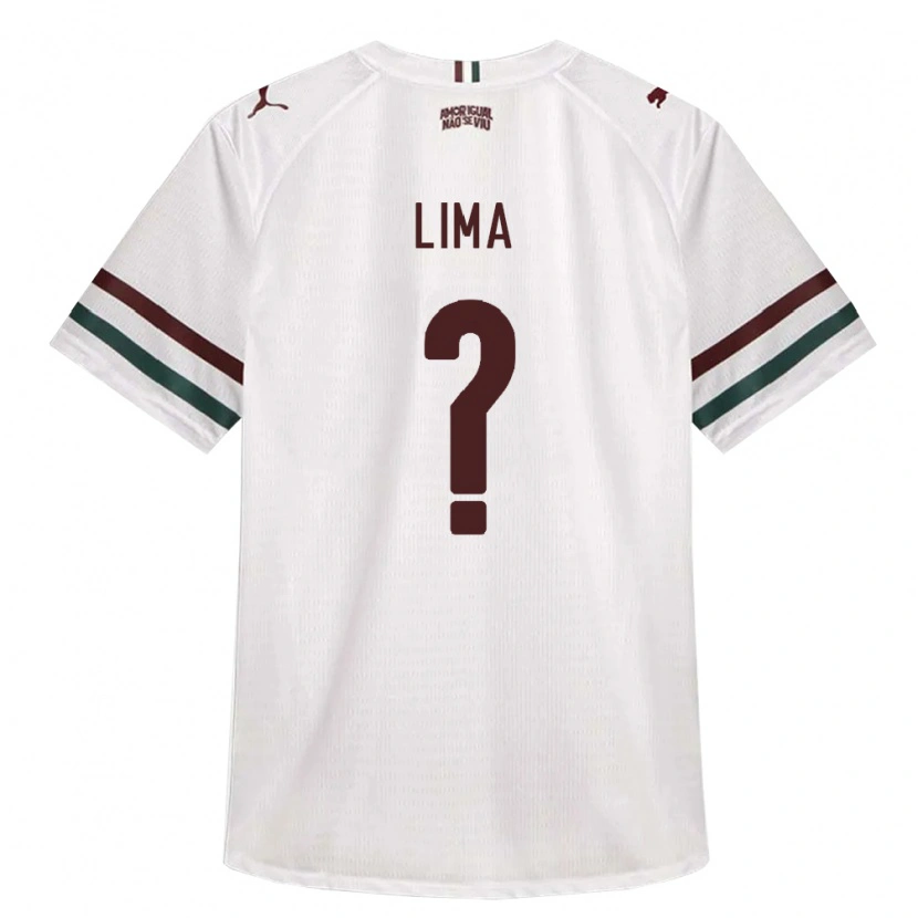 Danxen Mujer Camiseta Daniel Lima #0 Blanco Verde Borgoña 2ª Equipación 2026/27 La Camisa