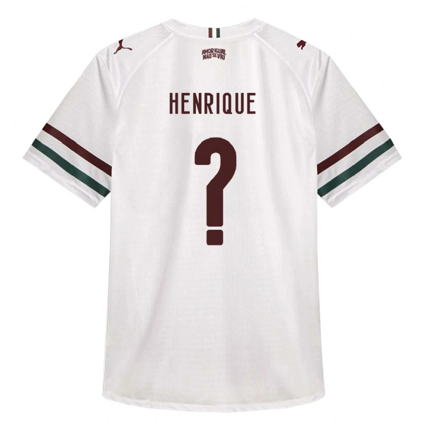 Danxen Mujer Camiseta Henrique #0 Blanco Verde Borgoña 2ª Equipación 2026/27 La Camisa