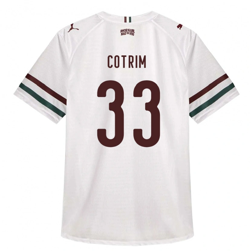 Danxen Mujer Camiseta Bruna Cotrim #33 Blanco Verde Borgoña 2ª Equipación 2026/27 La Camisa