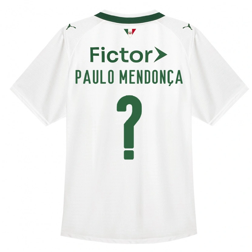 Danxen Mujer Camiseta João Paulo Mendonça #0 Verde Blanco 2ª Equipación 2026/27 La Camisa