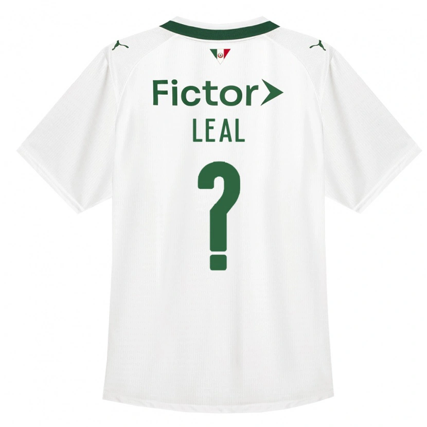 Danxen Mujer Camiseta Kauê Leal #0 Verde Blanco 2ª Equipación 2026/27 La Camisa