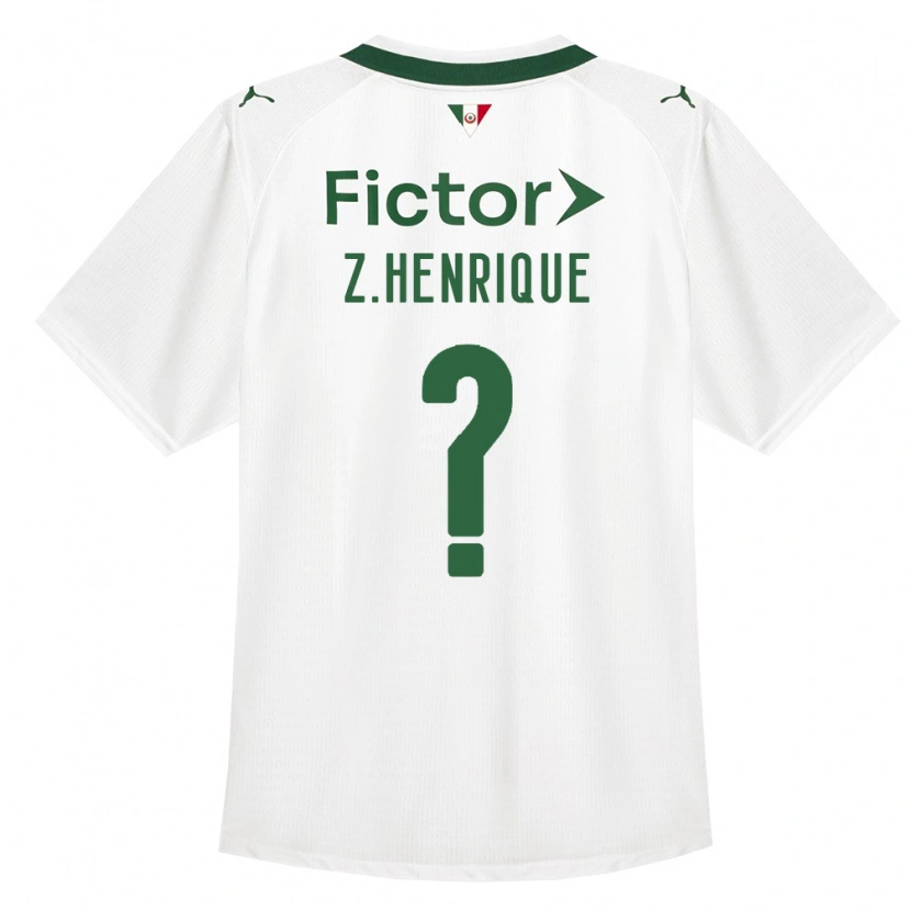 Danxen Mujer Camiseta Zé Henrique #0 Verde Blanco 2ª Equipación 2026/27 La Camisa