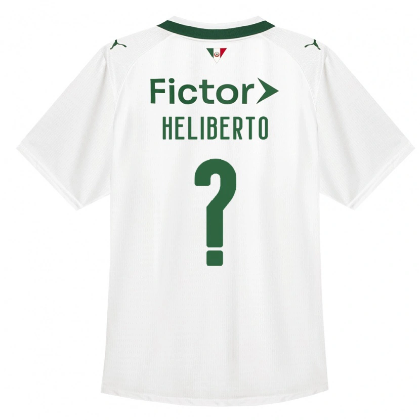 Danxen Mujer Camiseta Heliberto #0 Verde Blanco 2ª Equipación 2026/27 La Camisa