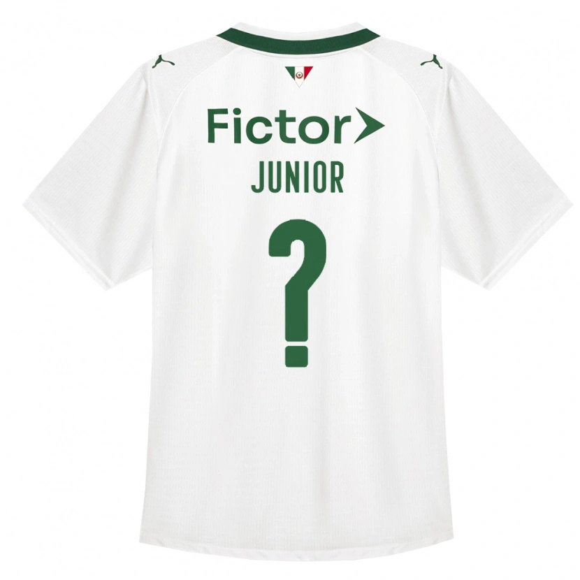 Danxen Mujer Camiseta Gilberto Junior #0 Verde Blanco 2ª Equipación 2026/27 La Camisa