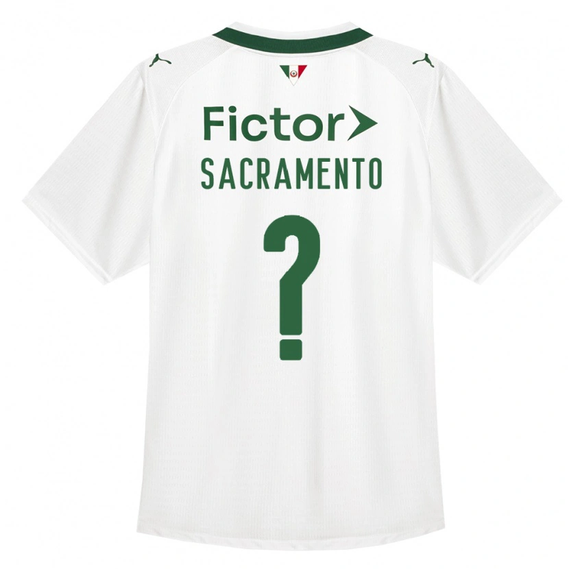 Danxen Mujer Camiseta Wendell Sacramento #0 Verde Blanco 2ª Equipación 2026/27 La Camisa