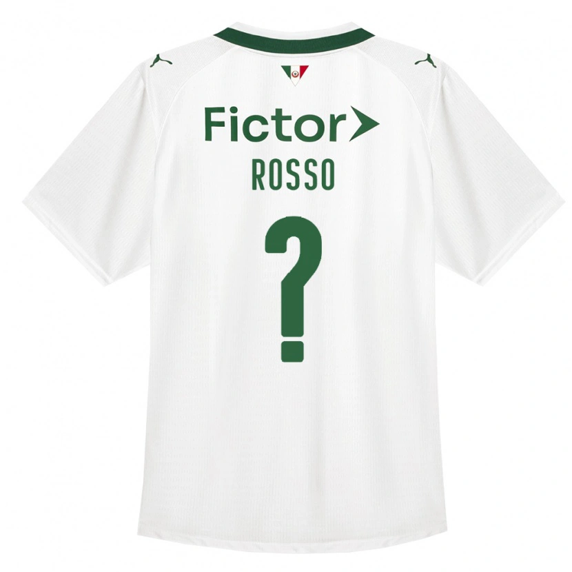 Danxen Mujer Camiseta Romer Rosso #0 Verde Blanco 2ª Equipación 2026/27 La Camisa