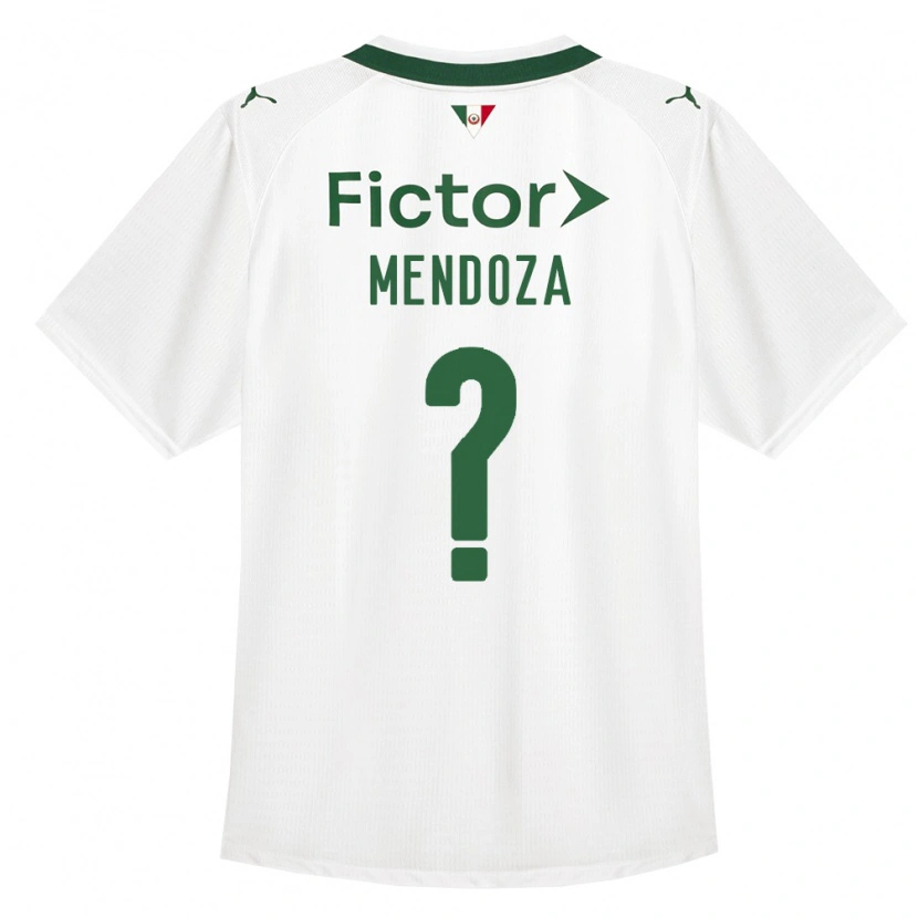 Danxen Mujer Camiseta Beymar Mendoza #0 Verde Blanco 2ª Equipación 2026/27 La Camisa