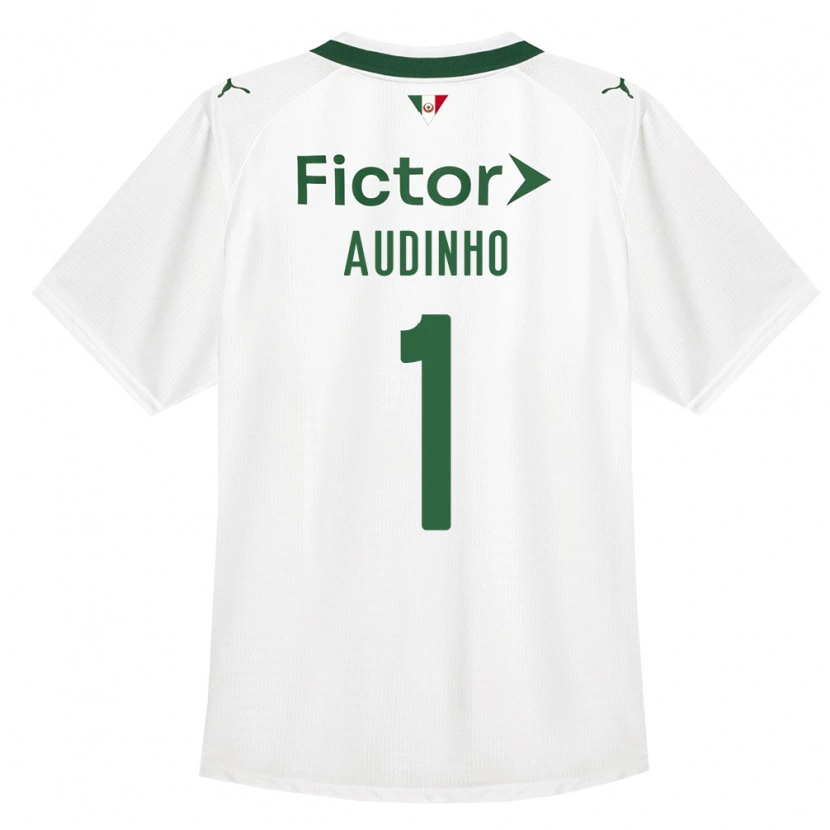 Danxen Mujer Camiseta Audo Ventilari Albuquerque Da Costa #1 Verde Blanco 2ª Equipación 2026/27 La Camisa