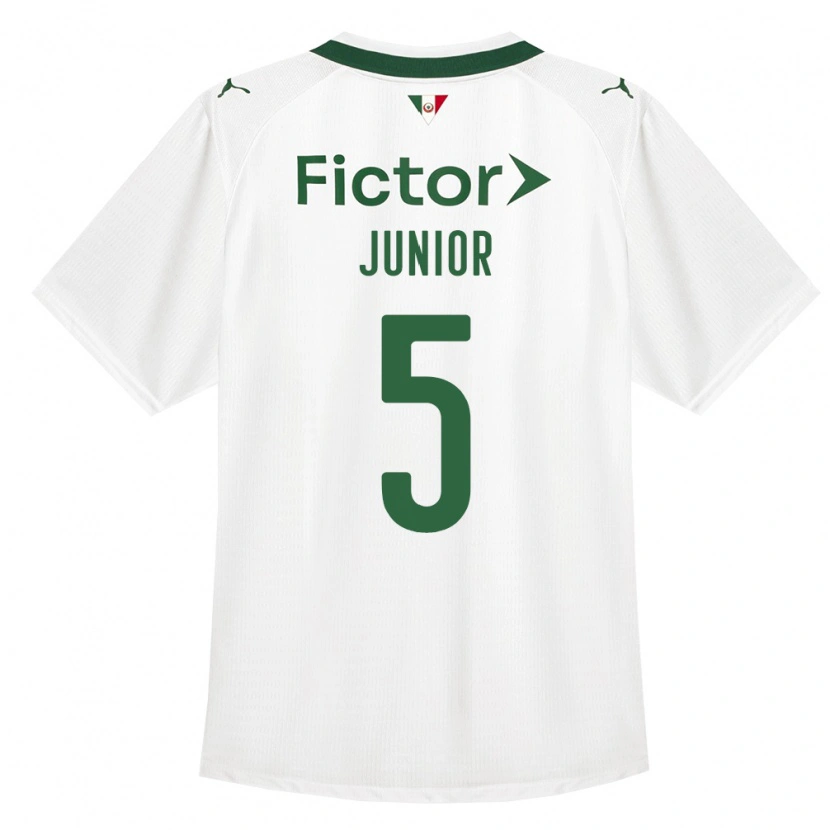 Danxen Mujer Camiseta Amilton Junior #5 Verde Blanco 2ª Equipación 2026/27 La Camisa