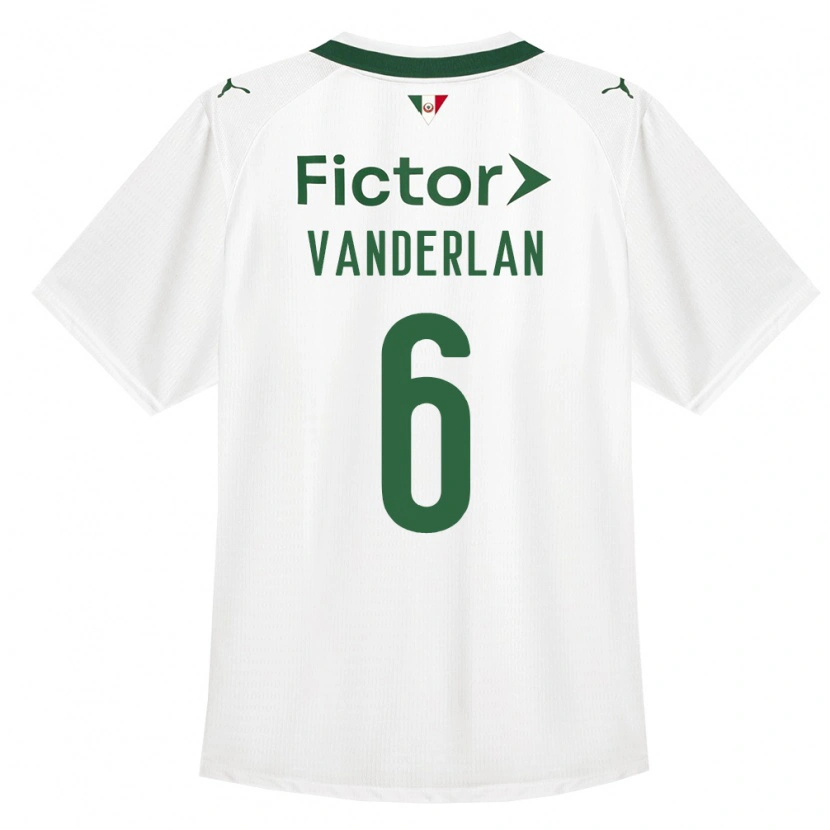 Danxen Mujer Camiseta Vanderlan #6 Verde Blanco 2ª Equipación 2026/27 La Camisa