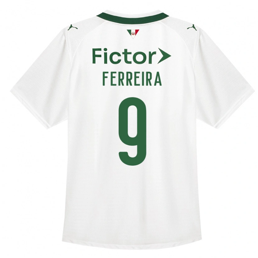 Danxen Mujer Camiseta Juan Gabriel #9 Verde Blanco 2ª Equipación 2026/27 La Camisa