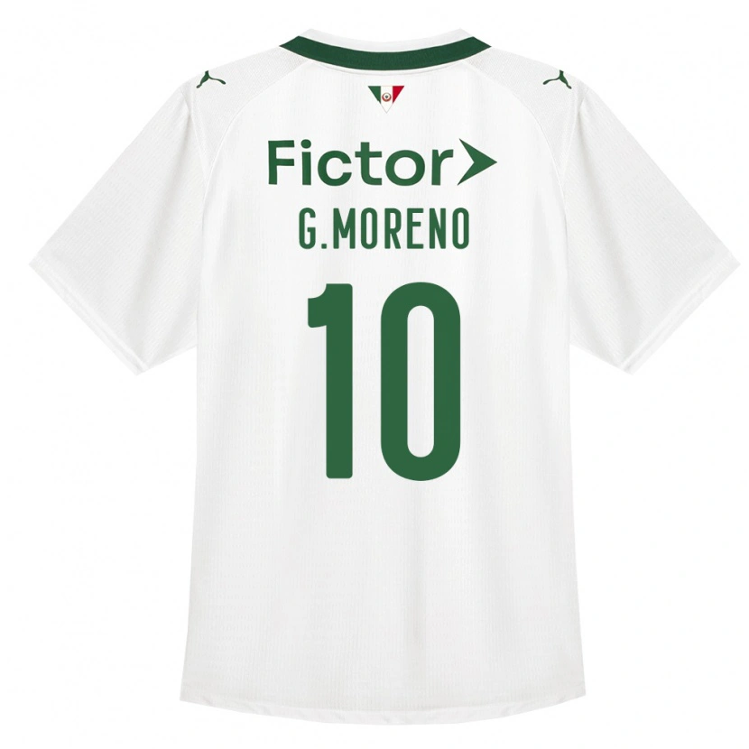 Danxen Mujer Camiseta Gerardo Moreno #10 Verde Blanco 2ª Equipación 2026/27 La Camisa