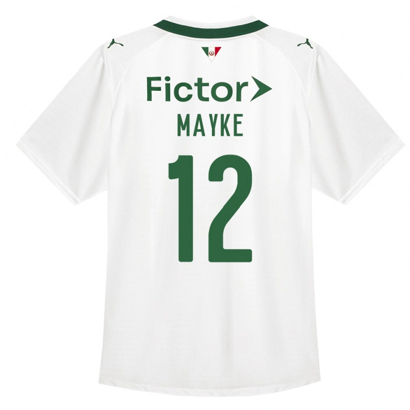 Danxen Mujer Camiseta Mayke #12 Verde Blanco 2ª Equipación 2026/27 La Camisa