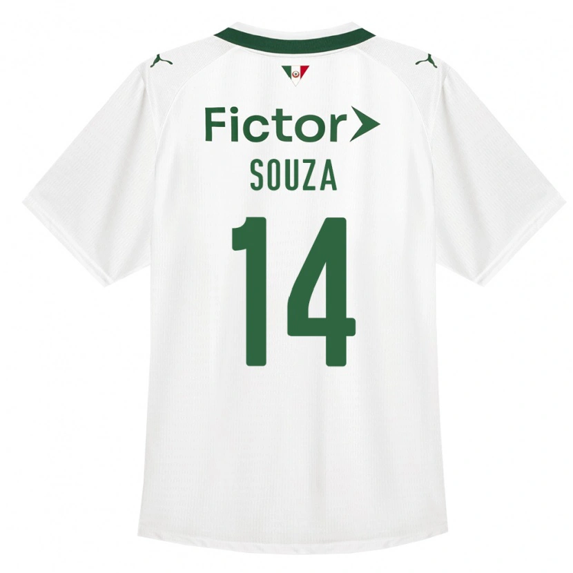 Danxen Mujer Camiseta Luiz Fernando #14 Verde Blanco 2ª Equipación 2026/27 La Camisa