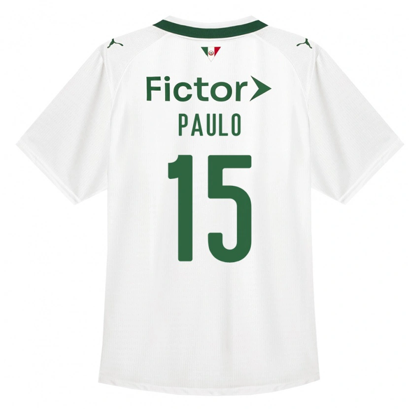 Danxen Mujer Camiseta João Paulo #15 Verde Blanco 2ª Equipación 2026/27 La Camisa