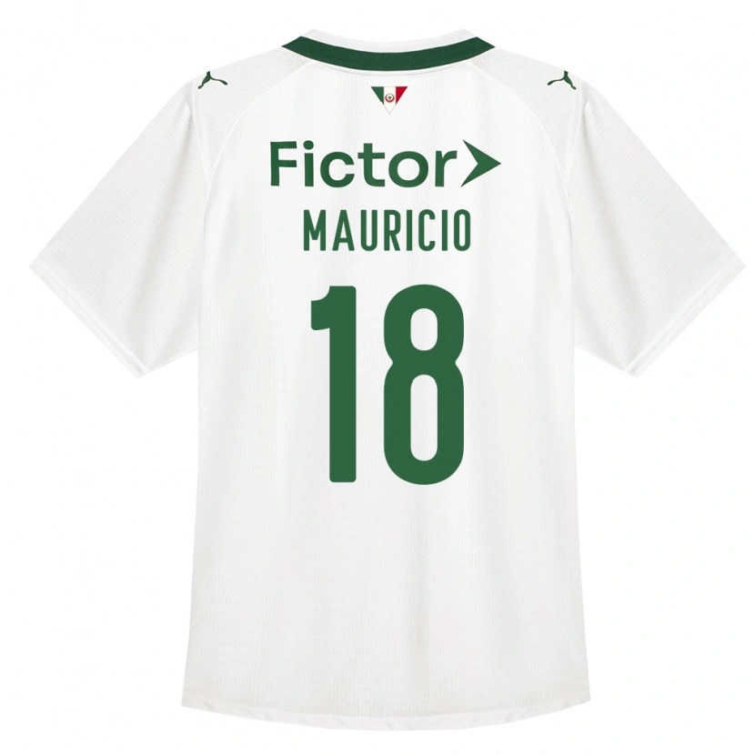 Danxen Mujer Camiseta Mauricio Magalhães Prado #18 Verde Blanco 2ª Equipación 2026/27 La Camisa